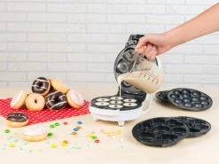Rosenstein & Söhne Waffeleisen Donutmaker:3in1-Donut-, Cupcake- Und Cakepop-Maker, Versandrückläufer -Rosenstein & Söhne Shop nx6920 7