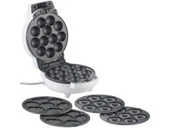 Alternative view of Rosenstein & Söhne Donutmaker:3in1-Donut-, Cupcake- Und Cakepop-Maker, Antihaftbeschichtet, 600 Watt