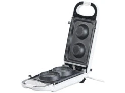 Alternative view of Rosenstein & Söhne Doppel-Waffeleisen:6in1-Snack-Maker, Auswechselbare Formen, Versandrückläufer