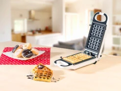 Rosenstein & Söhne Doppel-Waffeleisen:6in1-Snack-Maker, Auswechselbare Formen, Versandrückläufer 19 Rosenstein & Söhne Doppel-Waffeleisen:6in1-Snack-Maker, Auswechselbare Formen, Versandrückläufer -Rosenstein & Söhne Shop nx6921 10 1