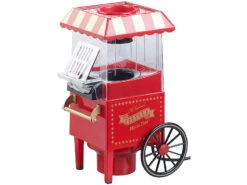 Rosenstein & Söhne Popkornmaker:Retro-Heißluft-Popcorn-Maschine, Miniatur-Rollwagen-Optik, 1.200 Watt 11 Rosenstein & Söhne Popkornmaker:Retro-Heißluft-Popcorn-Maschine, Miniatur-Rollwagen-Optik, 1.200 Watt -Rosenstein & Söhne Shop nx6933 4 1