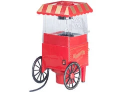 Rosenstein & Söhne Popkornmaker:Retro-Heißluft-Popcorn-Maschine, Miniatur-Rollwagen-Optik, 1.200 Watt 13 Rosenstein & Söhne Popkornmaker:Retro-Heißluft-Popcorn-Maschine, Miniatur-Rollwagen-Optik, 1.200 Watt -Rosenstein & Söhne Shop nx6933 6 1