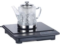 Rosenstein & Söhne Teekocher:2in1-Glas-Teebereiter & Teekanne Für Alle Herde, Auch Induktion, 1,5 L -Rosenstein & Söhne Shop nx7434 3