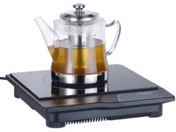 Rosenstein & Söhne Teekocher:2in1-Glas-Teebereiter & Teekanne Für Alle Herde, Auch Induktion, 1,5 L -Rosenstein & Söhne Shop nx7434 6