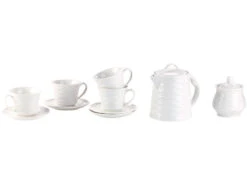 Rosenstein & Söhne Geschirr:Porzellan-Kaffee- & Tee-Service, 10-tlg., Für Wasserkocher WSK-270.rtr -Rosenstein & Söhne Shop nx7476 0