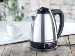 Rosenstein & Söhne Tee Wasserkocher:Edelstahl-Wasserkocher Mit Temperatur-Wahl, 1,8 Liter, 1.830 Watt -Rosenstein & Söhne Shop nx7522 8