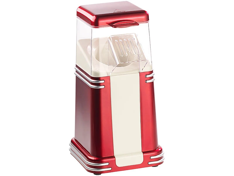 Rosenstein & Söhne Popkornmaschine:XL-Heißluft-Popcorn-Maschine Für Bis Zu 100 G Mais, 1.200 Watt 9 Rosenstein & Söhne Popkornmaschine:XL-Heißluft-Popcorn-Maschine Für Bis Zu 100 G Mais, 1.200 Watt – Bild 9