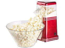 Alternative view of Rosenstein & Söhne Popkornmaschine:XL-Heißluft-Popcorn-Maschine Für Bis Zu 100 G Mais, 1.200 Watt