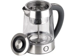 Rosenstein & Söhne Automatischer Teekocher:Automatischer Wasserkocher & Teebereiter, Dampf-Funktion, 6 Programme -Rosenstein & Söhne Shop nx7713 1