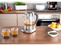 Rosenstein & Söhne Automatischer Teekocher:Automatischer Wasserkocher & Teebereiter, Dampf-Funktion, 6 Programme -Rosenstein & Söhne Shop nx7713 16