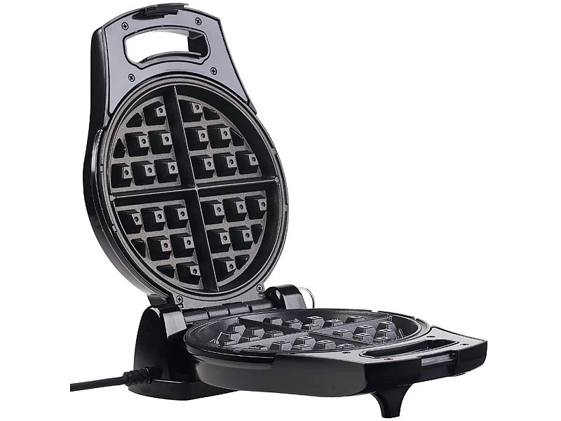 Rosenstein & Söhne Waffelautomat:Wendbares Waffeleisen Mit Stufenloser Temperatur-Regelung, 875 Watt 2 Rosenstein & Söhne Waffelautomat:Wendbares Waffeleisen Mit Stufenloser Temperatur-Regelung, 875 Watt – Bild 2