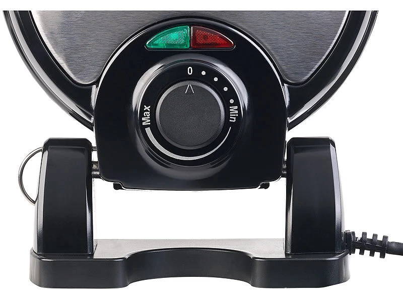 Rosenstein & Söhne Waffelautomat:Wendbares Waffeleisen Mit Stufenloser Temperatur-Regelung, 875 Watt 5 Rosenstein & Söhne Waffelautomat:Wendbares Waffeleisen Mit Stufenloser Temperatur-Regelung, 875 Watt – Bild 5