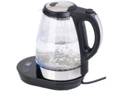 Rosenstein & Söhne Glaswasserkocher:Digitaler Glas-Wasserkocher, Temperaturwahl, Display, 2.200 W, 1,7 L 11 Rosenstein & Söhne Glaswasserkocher:Digitaler Glas-Wasserkocher, Temperaturwahl, Display, 2.200 W, 1,7 L -Rosenstein & Söhne Shop nx7720 5