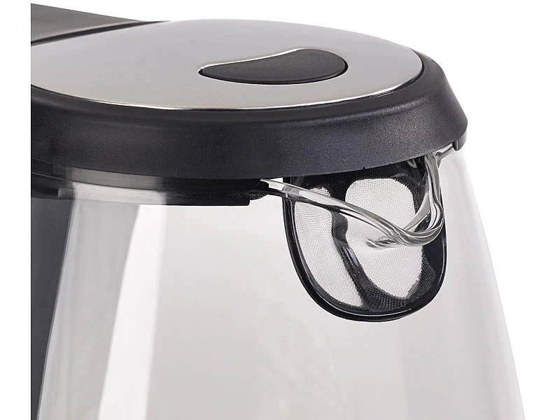 Rosenstein & Söhne Digitaler Glas-Wasserkocher, Temperaturwahl, Versandrückläufer 6 Rosenstein & Söhne Digitaler Glas-Wasserkocher, Temperaturwahl, Versandrückläufer – Bild 6