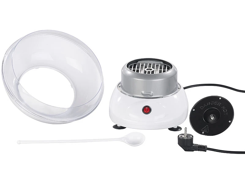 Rosenstein & Söhne Zuckerwattemaschine:Zuckerwatte-Maschine Mit Spülmaschinenfesten Aufsätzen, 500 Watt 5 Rosenstein & Söhne Zuckerwattemaschine:Zuckerwatte-Maschine Mit Spülmaschinenfesten Aufsätzen, 500 Watt – Bild 5
