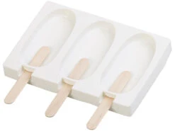 Rosenstein & Söhne Silikon Eisform:Silikon-Form Für 3 Eis Am Stiel, Je 80 Ml, Mit 24 Holzstielen 9 Rosenstein & Söhne Silikon Eisform:Silikon-Form Für 3 Eis Am Stiel, Je 80 Ml, Mit 24 Holzstielen -Rosenstein & Söhne Shop nx7956 4 1