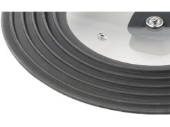 Rosenstein & Söhne Deckel:Universal-Silikonrand-Glasdeckel Für Töpfe & Pfannen Mit Ø 18 - 28 Cm -Rosenstein & Söhne Shop nx7977 0 1