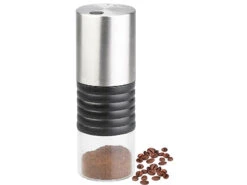 Alternative view of Rosenstein & Söhne Kaffeemühle 12 Volt:Elektrische Akku-Kaffeemühle Mit Keramik-Mahlwerk, USB Ladebuchse