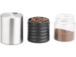 Rosenstein & Söhne Kaffeemühle 12 Volt:Elektrische Akku-Kaffeemühle Mit Keramik-Mahlwerk, USB Ladebuchse -Rosenstein & Söhne Shop nx8231 7
