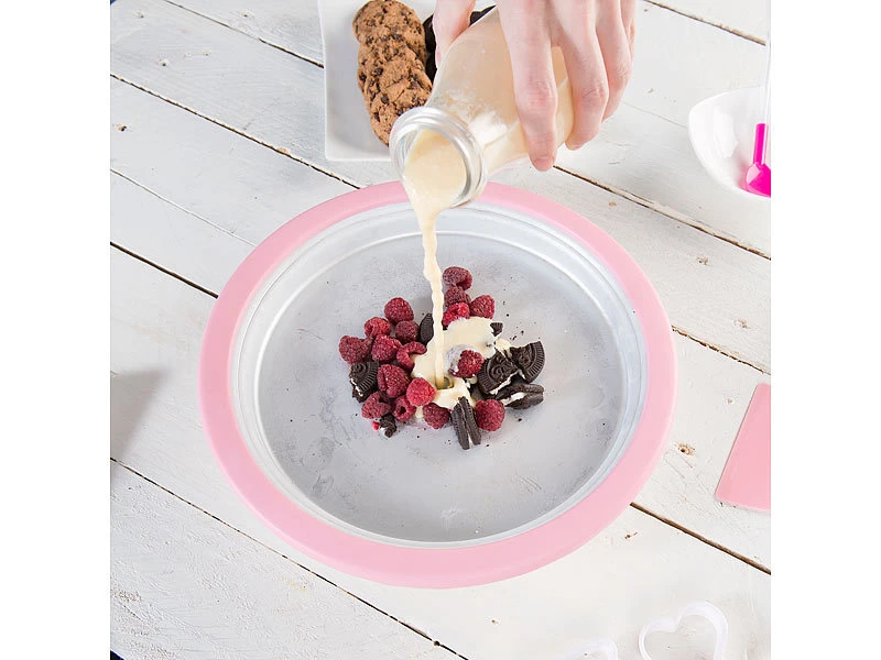 TokioKitchenWare Gerolltes Eis:2er-Set Eis-Teppanyaki-Platten Zum Zubereiten Von Ice Cream Rolls 13 TokioKitchenWare Gerolltes Eis:2er-Set Eis-Teppanyaki-Platten Zum Zubereiten Von Ice Cream Rolls – Bild 13