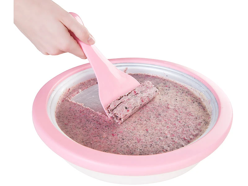 TokioKitchenWare Gerolltes Eis:2er-Set Eis-Teppanyaki-Platten Zum Zubereiten Von Ice Cream Rolls 3 TokioKitchenWare Gerolltes Eis:2er-Set Eis-Teppanyaki-Platten Zum Zubereiten Von Ice Cream Rolls – Bild 3