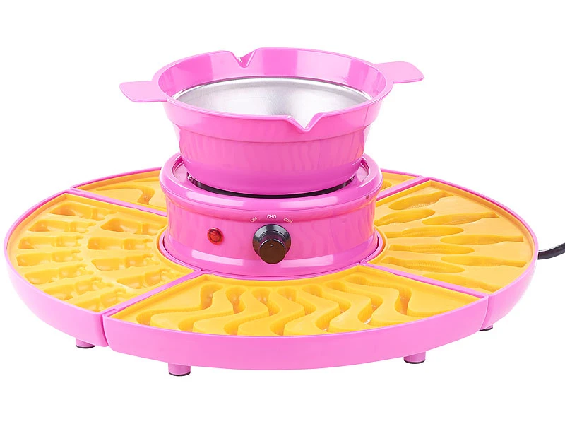 Rosenstein & Söhne Gummibärenmaschine:Gummibärchen-Maschine Und Schokokonfekt-Maker Mit Gussformen-Set, 25 W 2 Rosenstein & Söhne Gummibärenmaschine:Gummibärchen-Maschine Und Schokokonfekt-Maker Mit Gussformen-Set, 25 W – Bild 2
