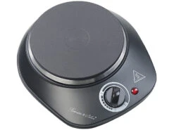 Rosenstein & Söhne Mini Kochplatte:Kompakte Elektrische Einzel-Kochplatte, 1.000 Watt, 155 Mm, Stufenlos -Rosenstein & Söhne Shop nx8555 3 1