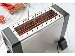 Rosenstein & Söhne Vertikalgrill Elektrisch:Vertikaler Infrarot-Tischgrill Mit 24 X 18 Cm Grillfläche & 1.000 Watt -Rosenstein & Söhne Shop nx8644 5