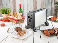 Rosenstein & Söhne Vertikalgrill Elektrisch:Vertikaler Infrarot-Tischgrill Mit 24 X 18 Cm Grillfläche & 1.000 Watt -Rosenstein & Söhne Shop nx8644 7