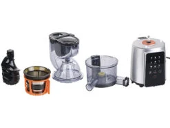 Rosenstein & Söhne Frucht-Entsafter:Digitaler Slow Juicer & Kaltpress-Entsafter (Versandrückläufer) -Rosenstein & Söhne Shop nx8651 10 1