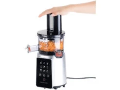 Rosenstein & Söhne Gemüsepresse:3in1-Slow-Juicer & Entsafter Mit Gemüse-Reibe & Eis-Aufsatz, 200 Watt 30 Rosenstein & Söhne Gemüsepresse:3in1-Slow-Juicer & Entsafter Mit Gemüse-Reibe & Eis-Aufsatz, 200 Watt -Rosenstein & Söhne Shop nx8652 5