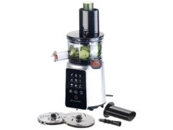 Rosenstein & Söhne Gemüsepresse:3in1-Slow-Juicer & Entsafter Mit Gemüse-Reibe & Eis-Aufsatz, 200 Watt 31 Rosenstein & Söhne Gemüsepresse:3in1-Slow-Juicer & Entsafter Mit Gemüse-Reibe & Eis-Aufsatz, 200 Watt -Rosenstein & Söhne Shop nx8652 6