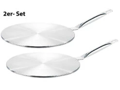 Rosenstein & Söhne Adapter Induktion:Universal-Adapterplatte Für Induktionskochfelder, 24 Cm, 2er-Set -Rosenstein & Söhne Shop nx8685 4