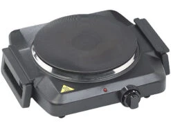 Rosenstein & Söhne Herdplatten:Elektrische Einzel-Kochplatte Mit Klappbaren Griffen, 1.500 W, 185 Mm -Rosenstein & Söhne Shop nx8988 3