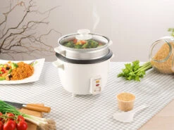 Rosenstein & Söhne Multikocher:Reiskocher Mit Dampfgar-Einsatz & Warmhaltefunktion, 1 L, 400 Watt 10 Rosenstein & Söhne Multikocher:Reiskocher Mit Dampfgar-Einsatz & Warmhaltefunktion, 1 L, 400 Watt -Rosenstein & Söhne Shop nx8993 1