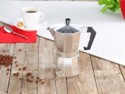 Cucina Di Modena Espressokanne:Espressokocher Für 6 Tassen; Für Induktions-Herde Geeignet; 300 Ml -Rosenstein & Söhne Shop nx9255 4