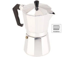 Cucina Di Modena Espressokanne:Espressokocher Für 6 Tassen; Für Induktions-Herde Geeignet; 300 Ml -Rosenstein & Söhne Shop nx9255 6