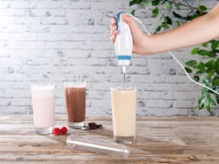 Rosenstein & Söhne Mini Rührgerät:Elektrischer Mini-Handmixer Mit Mixbecher-Aufsatz, Leiser Motor, 30 W -Rosenstein & Söhne Shop nx9338 5