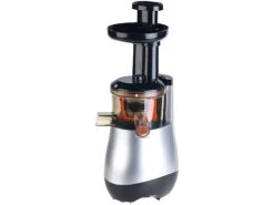 Alternative view of Rosenstein & Söhne Entsafter:Elektrischer Slow Juicer, 60 Umdrehungen/Min., Leiser Motor, 150 Watt
