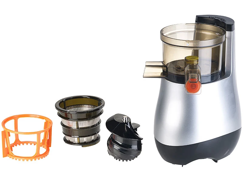 Rosenstein & Söhne Entsafter:Elektrischer Slow Juicer, 60 Umdrehungen/Min., Leiser Motor, 150 Watt 6 Rosenstein & Söhne Entsafter:Elektrischer Slow Juicer, 60 Umdrehungen/Min., Leiser Motor, 150 Watt – Bild 6