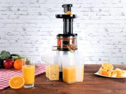 Rosenstein & Söhne Entsafter:Elektrischer Slow Juicer, 60 Umdrehungen/Min., Leiser Motor, 150 Watt 16 Rosenstein & Söhne Entsafter:Elektrischer Slow Juicer, 60 Umdrehungen/Min., Leiser Motor, 150 Watt -Rosenstein & Söhne Shop nx9339 9