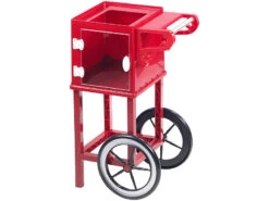 Rosenstein & Söhne Popcorn Machine:Retro-Popcorn-Maschine "Movie" Und Rollwagen Im 50er-Stil, Rot -Rosenstein & Söhne Shop nx9392 1