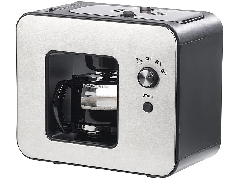 Rosenstein & Söhne Vollautomatische Kaffeemaschine, Bohnen-Mahlwerk (Versandrückläufer) 8 Rosenstein & Söhne Vollautomatische Kaffeemaschine, Bohnen-Mahlwerk (Versandrückläufer) – Bild 8