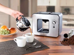 Rosenstein & Söhne Vollautomatische Kaffeemaschine, Bohnen-Mahlwerk (Versandrückläufer) 14 Rosenstein & Söhne Vollautomatische Kaffeemaschine, Bohnen-Mahlwerk (Versandrückläufer) -Rosenstein & Söhne Shop nx9416 14