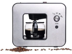 Alternative view of Rosenstein & Söhne Vollautomatische Kaffeemaschine, Bohnen-Mahlwerk (Versandrückläufer)
