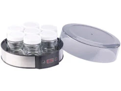 Rosenstein & Söhne Joghurtzubereiter:Joghurt-Maker Mit Zeitschaltuhr, 7 Portionsgläser Je 190 Ml, 20 Watt -Rosenstein & Söhne Shop nx9454 3