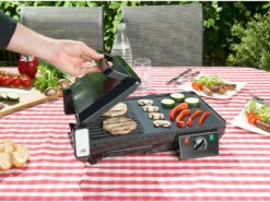 Rosenstein & Söhne Elektrischer 2in1-Tischgrill Mit Kontaktgrill, Versandrückläufer -Rosenstein & Söhne Shop nx9700 9