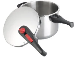 Rosenstein & Söhne Druckkochtopf:Edelstahl-Schnellkochtopf Mit Dampfgar-Einsatz, Bis 90 KPa, 6 L 17 Rosenstein & Söhne Druckkochtopf:Edelstahl-Schnellkochtopf Mit Dampfgar-Einsatz, Bis 90 KPa, 6 L -Rosenstein & Söhne Shop nx9743 0 1
