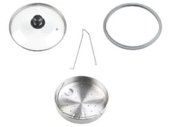 Rosenstein & Söhne Druckkochtopf:Edelstahl-Schnellkochtopf Mit Dampfgar-Einsatz, Bis 90 KPa, 6 L 21 Rosenstein & Söhne Druckkochtopf:Edelstahl-Schnellkochtopf Mit Dampfgar-Einsatz, Bis 90 KPa, 6 L -Rosenstein & Söhne Shop nx9744 6 1
