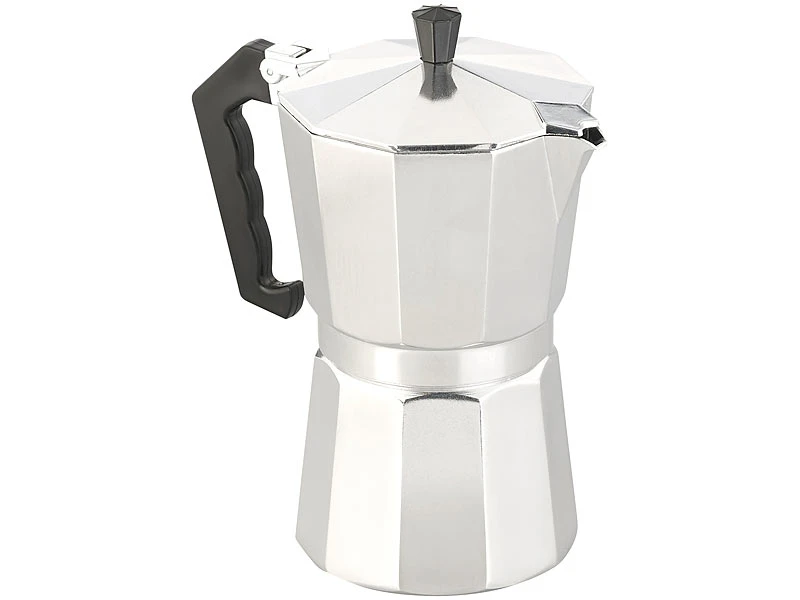 Cucina Di Modena Espresso Campingkocher:Espresso-Kocher Für 9 Tassen, 400 Ml, Für Gas- Versandrückläufer 6 Cucina Di Modena Espresso Campingkocher:Espresso-Kocher Für 9 Tassen, 400 Ml, Für Gas- Versandrückläufer – Bild 6